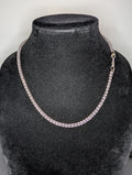 Solid 925 Sterling Silver 20in 4.0mm Ice Barrel / Ice Link Chain Necklace