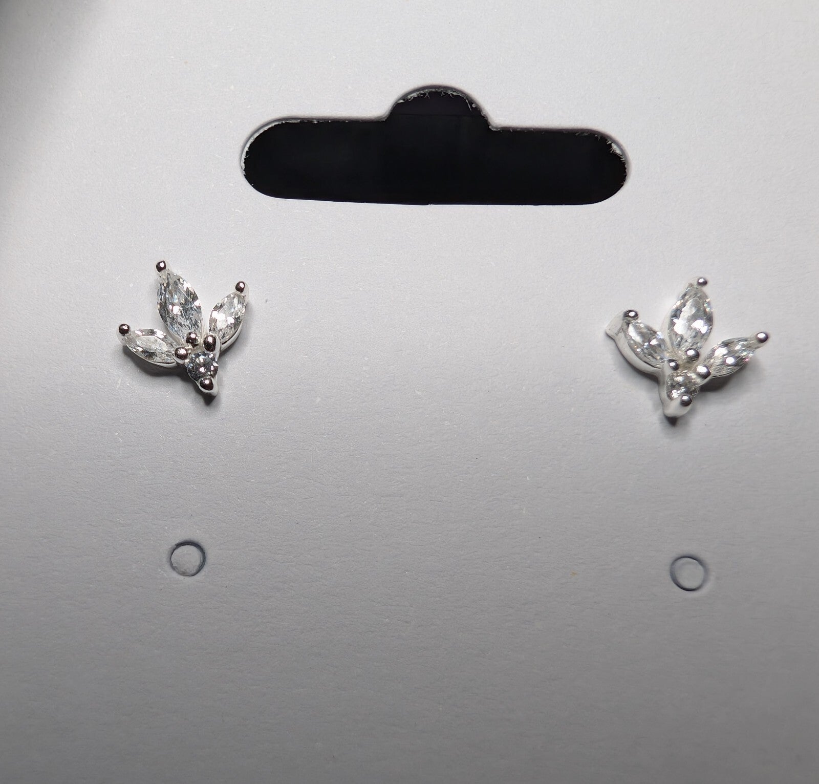 Solid 925 Sterling Silver 7mm Lotus Bloom Stud Earrings