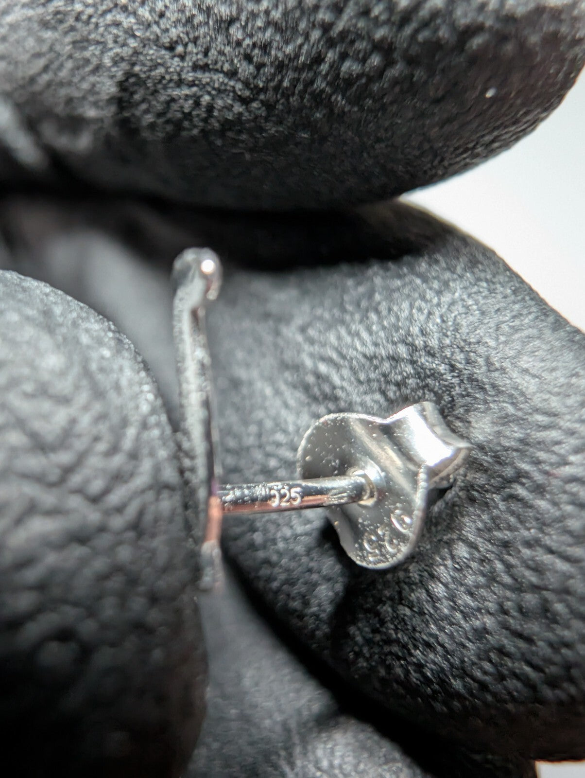 Solid 925 Sterling Silver Dinosaur Stud Earrings
