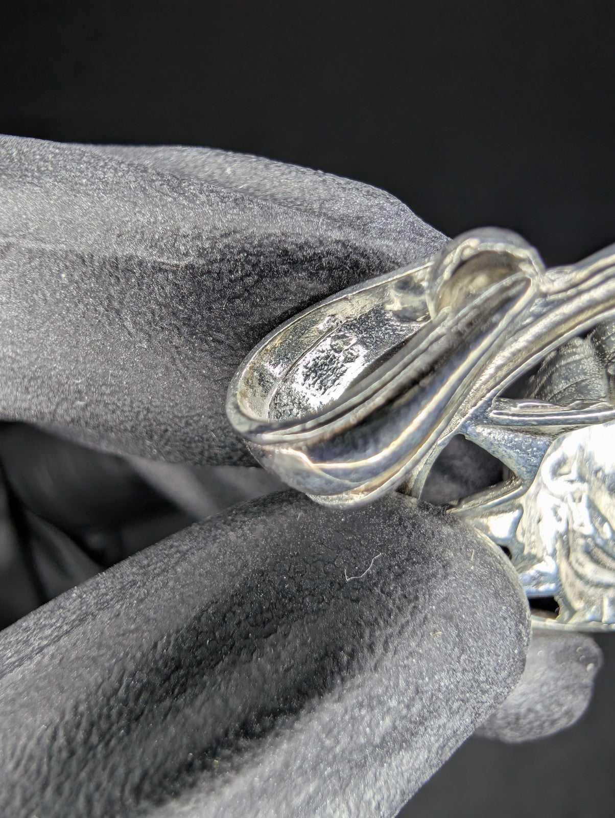 Solid 925 Sterling Silver Jesus Piece with Starburst Halo