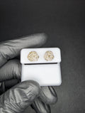 Solid 925 Sterling Silver Love Knot Stud Earrings