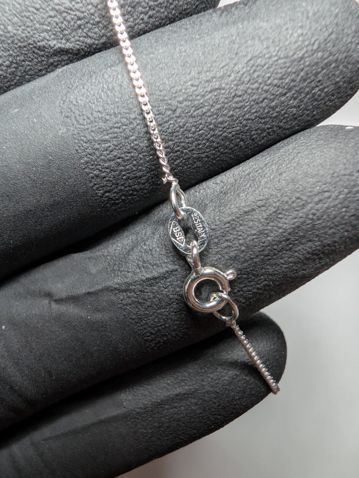 Solid 925 Sterling Silver 30in 1.1mm Micro Cuban