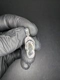 Solid 925 Sterling Silver 3D Chancla / Sandal / Slipper Pendant