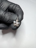 925 Sterling Silver Butterfly Charm Pendant 
