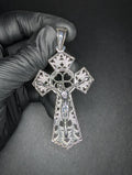 Solid 925 Sterling Silver Huge Crucifix Pendant