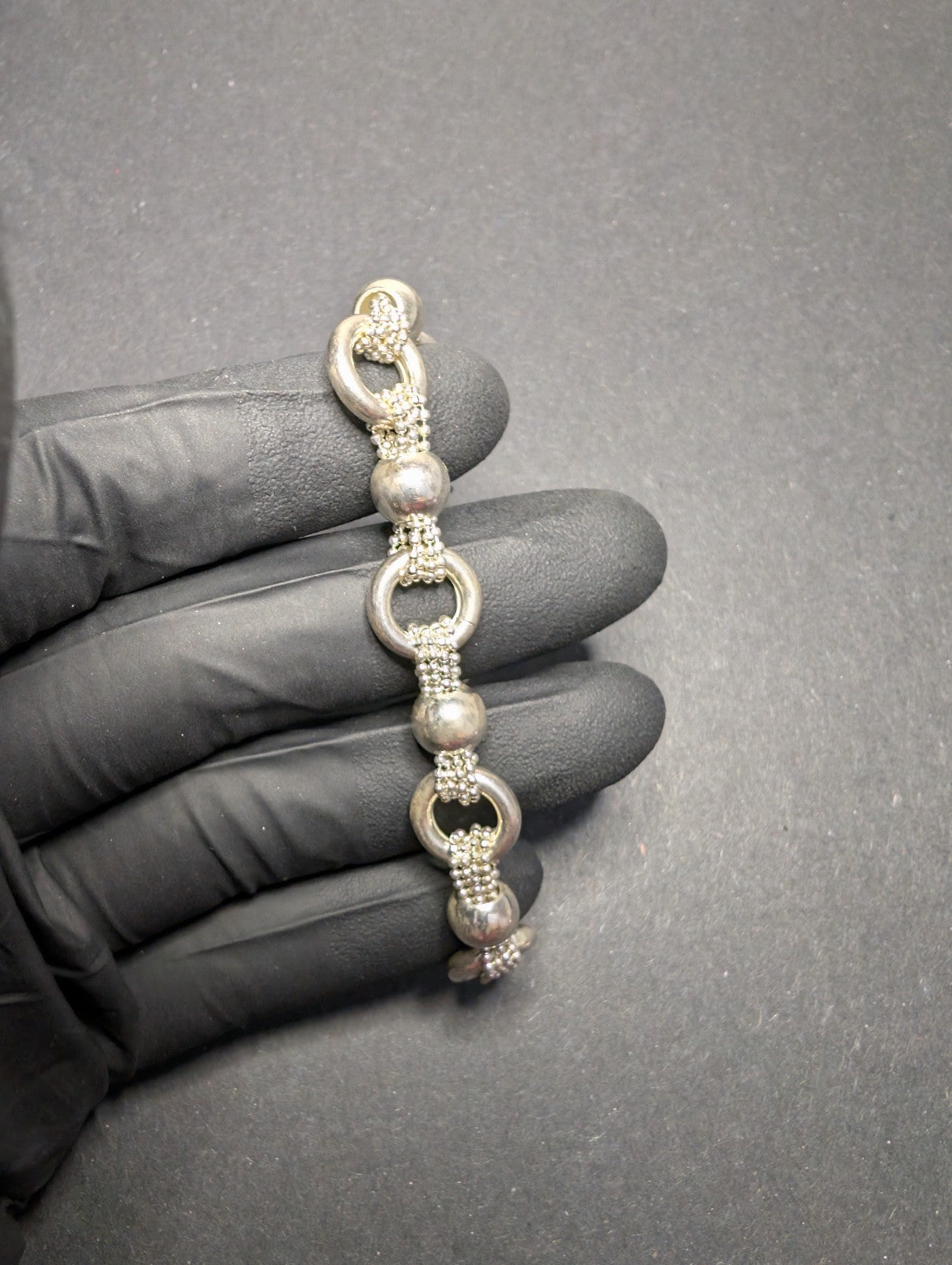 Solid 925 Sterling Silver Designer Inspired 7in 12.2mm Belcher Link Bracelet